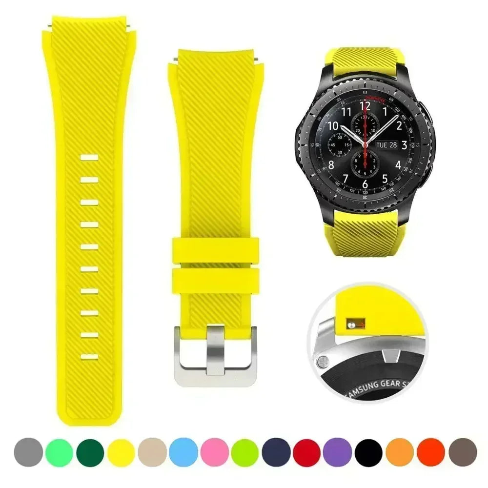 22mm Silicone Strap For New C20 Pro Smart Watch Wristband Bracelet Band For Zeblaze Btalk 3 Plus/Ares 3 Pro/Vibe 7 7 Pro 7 Lite
