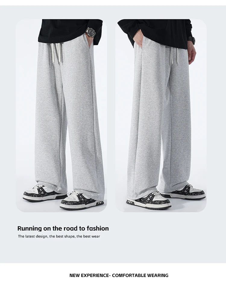 Big Tall Men Sweat Pant Drawstring Extra Long Length Sweatpant Stretch Winter Fleece Sport Jogger Trouser Male 200Cm 190cm 120cm