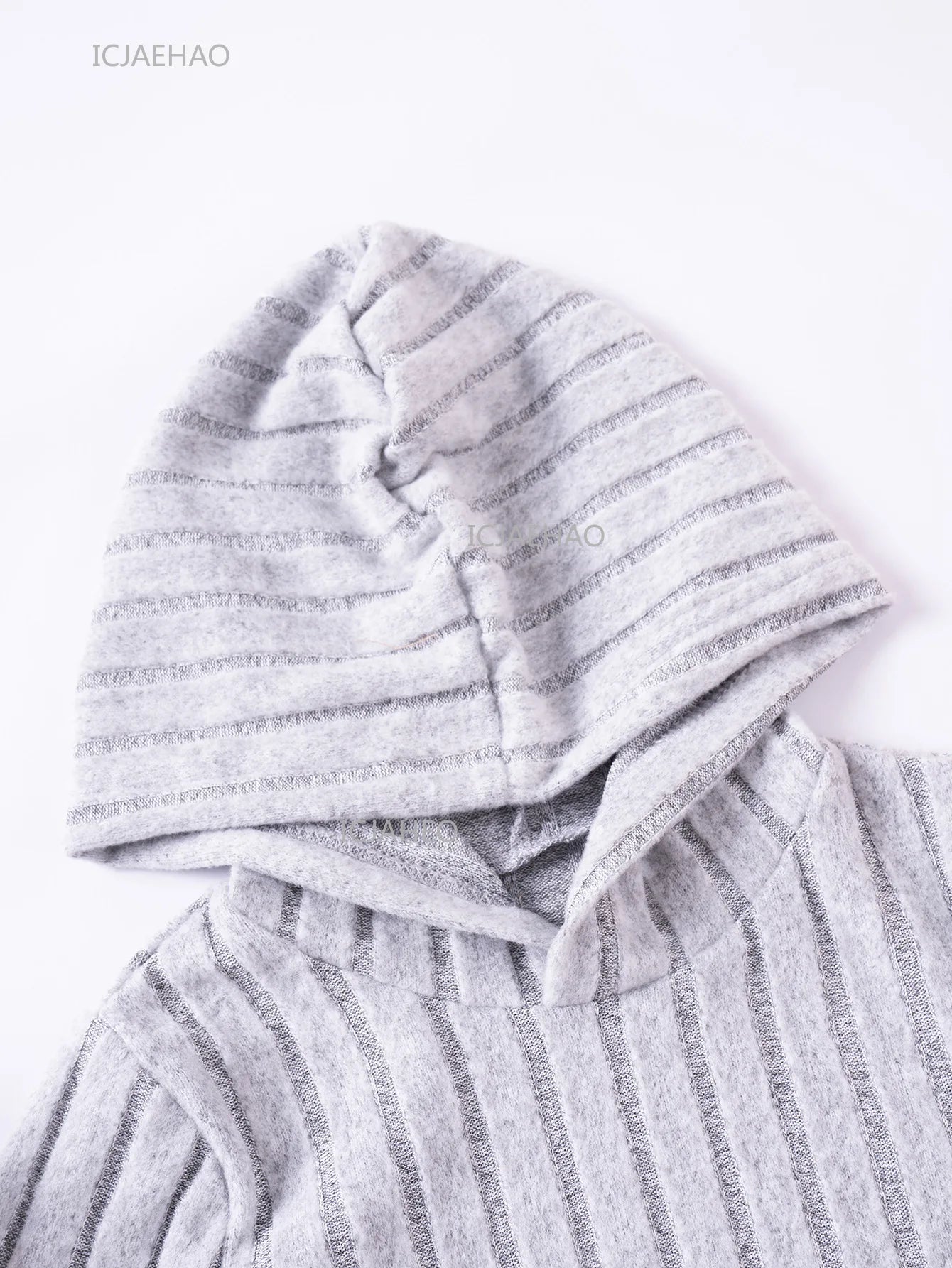 Girls Children Outfit Set Hooded Knit Sweater Long Sleeve Solid Pants Casual Clothing for Kids Toddler Daily Wear Autumn Spring