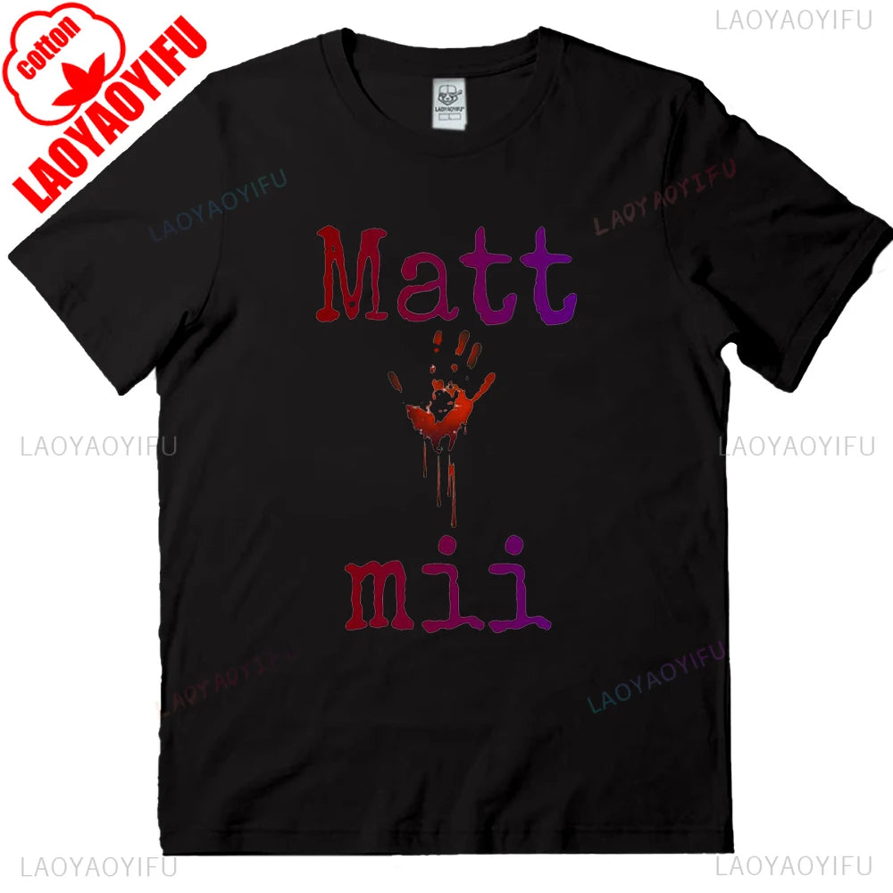 Mii Need A Blunt Retro Shirt Inappropriate Tees Dank Meme Shirt Funny Meme Clothes Round Neck Short-sleeve Simple Style