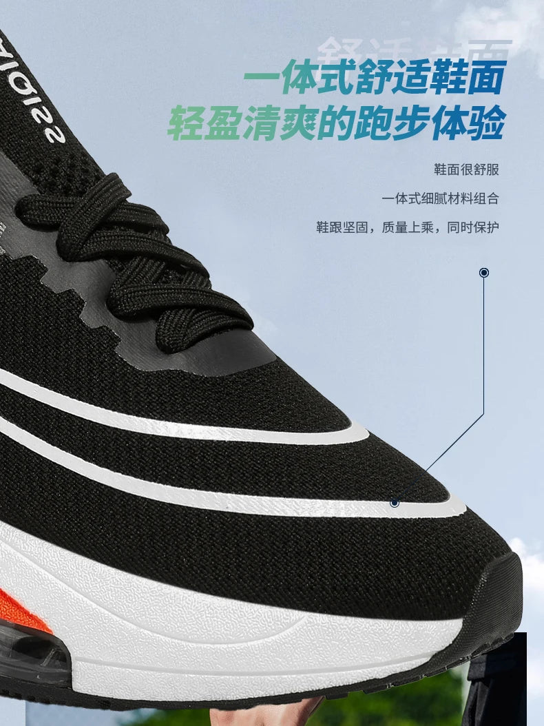 Running Shoes Carbon Board Speciality Marathon Men Sports Breathable Lightweight Women's Comfortable Athletic Nonskid Sneakers