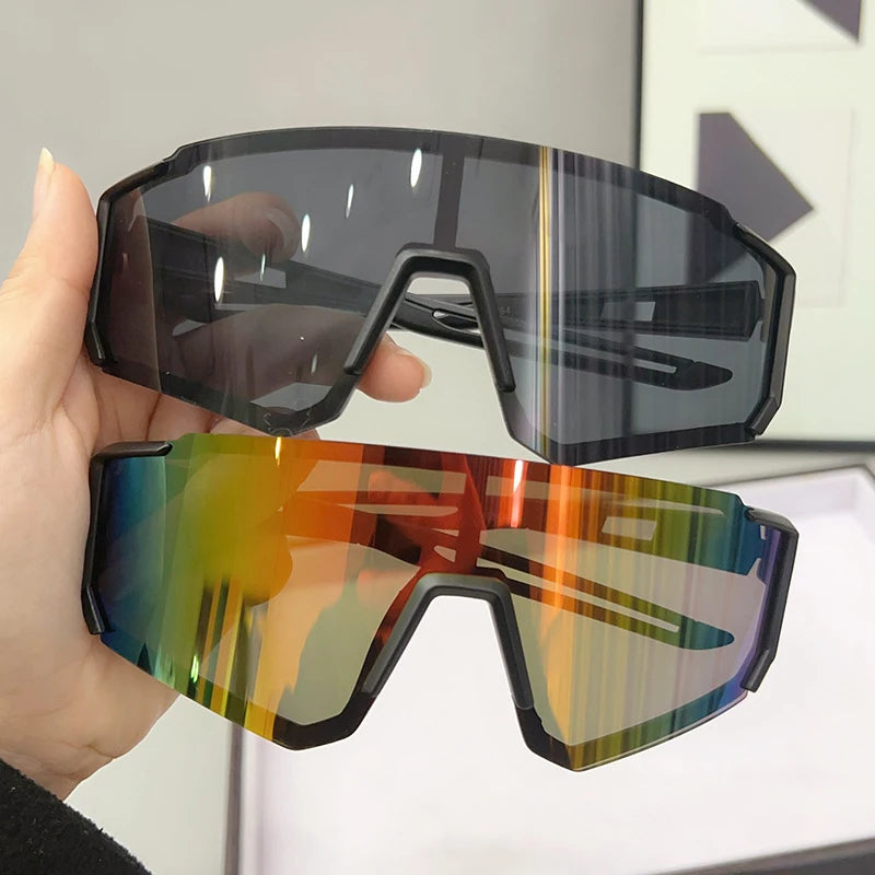 Unisex UV400 Cycling Shades for Men Bike Sunglasses MTB Glasses for Motorcycle Shade Outdoors Goggles BAZAARHUBO