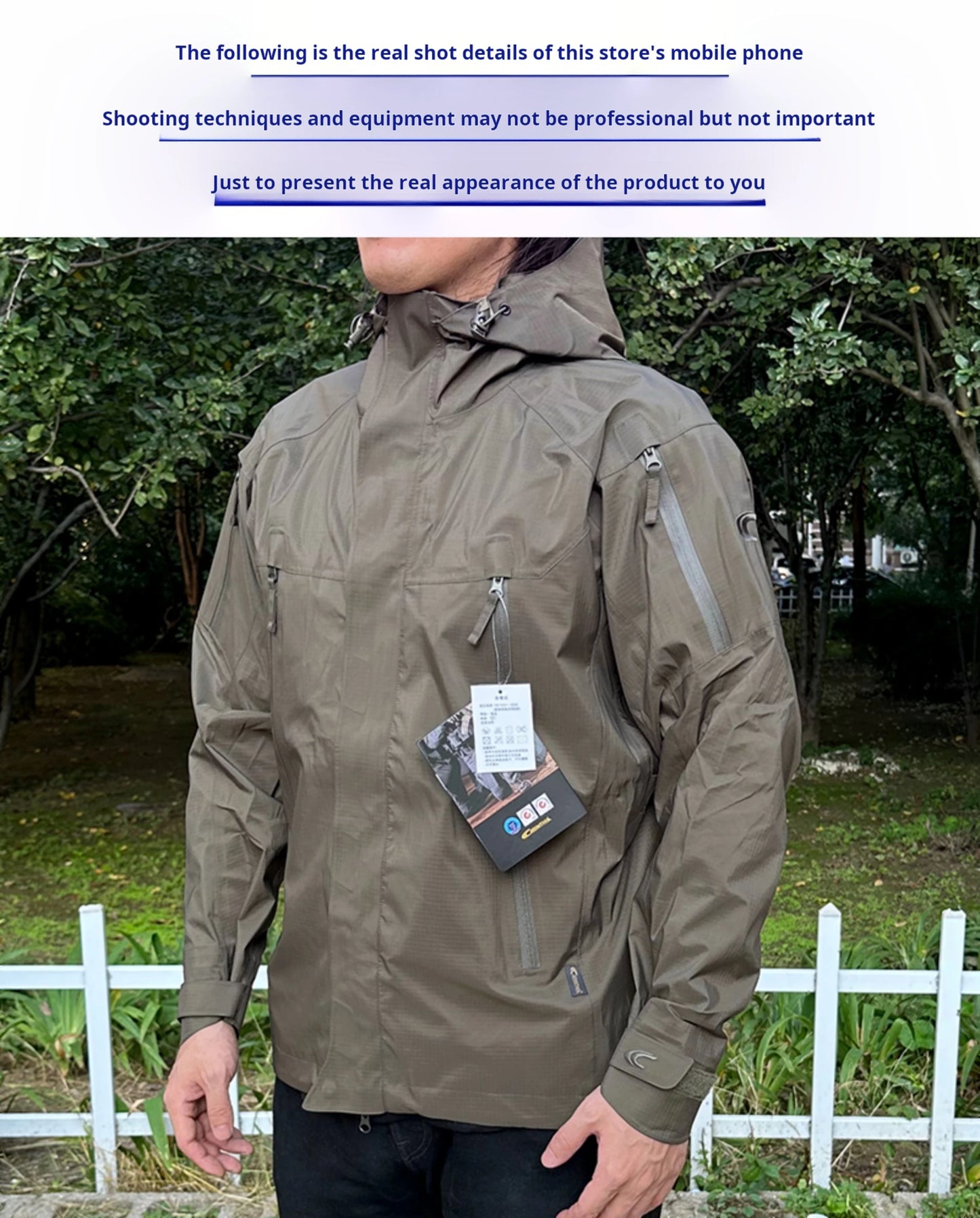 PRG men's jacket, hard shell tactical submachine jacket, windproof, waterproof, breathable, three-dimensional cutting