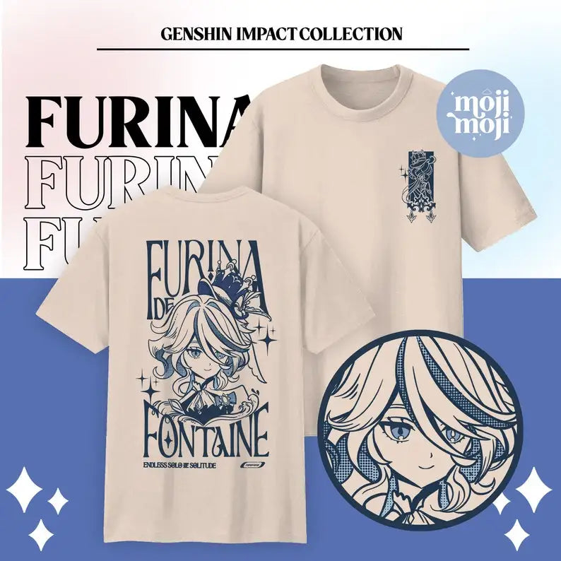 Genshin Impact Furina Shirt, Genshin Furina T-shirt