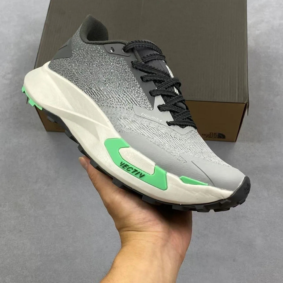 Non-Slip Shock-Absorbing Durable Breathable Cushioned Grip Unisex Trail Running Shoes for Outdoor Hiking Walking Casual Travel