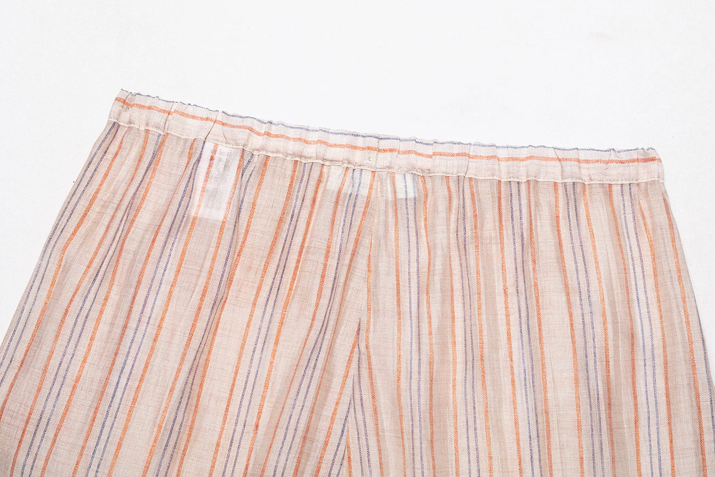 KONDALA Casual Striped Summer Woman Suits Lace-up V-Neck Shirt+ Drawstring Lace Shorts Fashion 2026 Female Elegant Tiered Sets