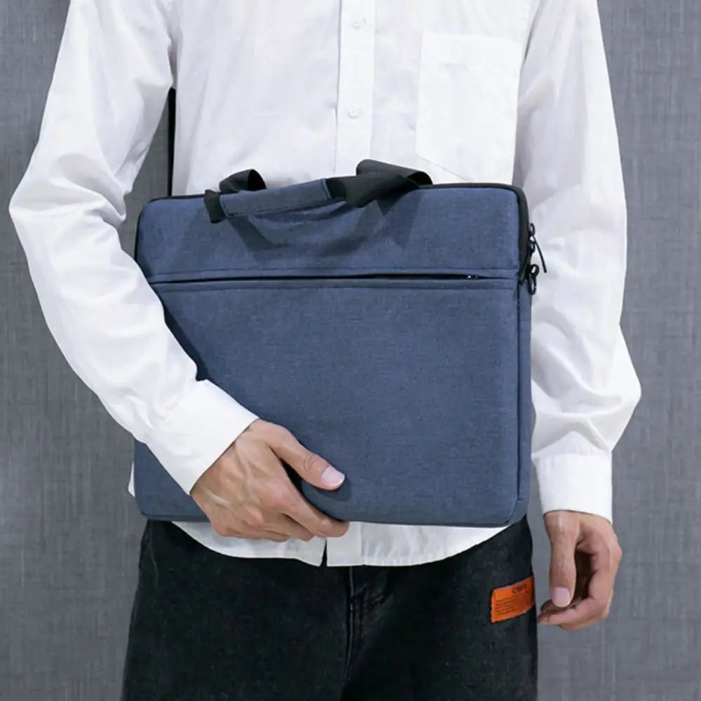 Universal Shockproof Laptop Sleeve Case Large Capacity Ultra Thin Shoulder Bag Business Fashion Laptop Handbag