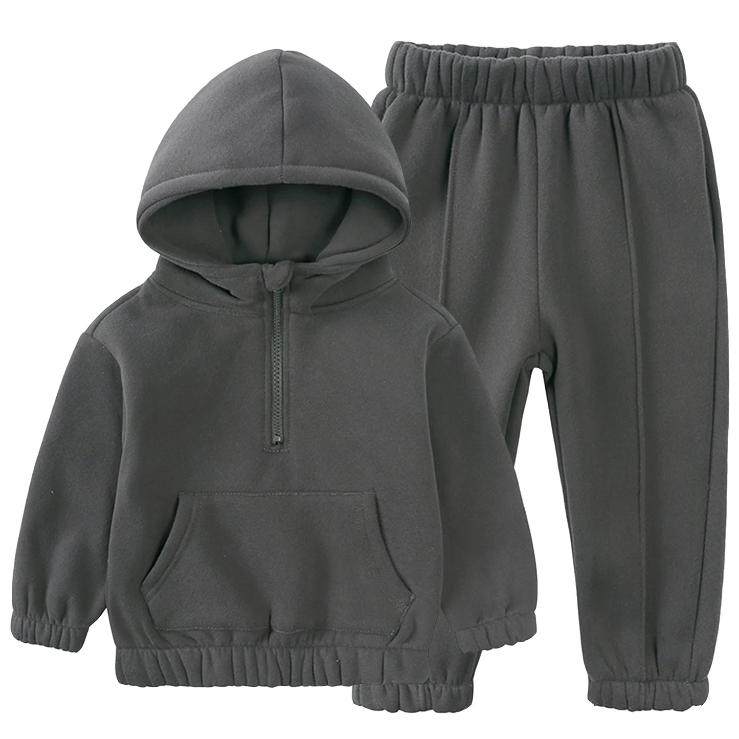 Toddlers Tracksuit,Boys Girls Jog Suits,Fleece Warm Kids Sweater Shirt+Sweater Pants,Children's Casual Sportswear,Teen Jumpsuits