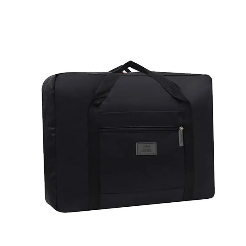 Lightweight Foldable Travel Duffel Bag Unisex Tote Carry-On Luggage for Weekenders Overnight Stays Trips Suitcase Organiser Bags