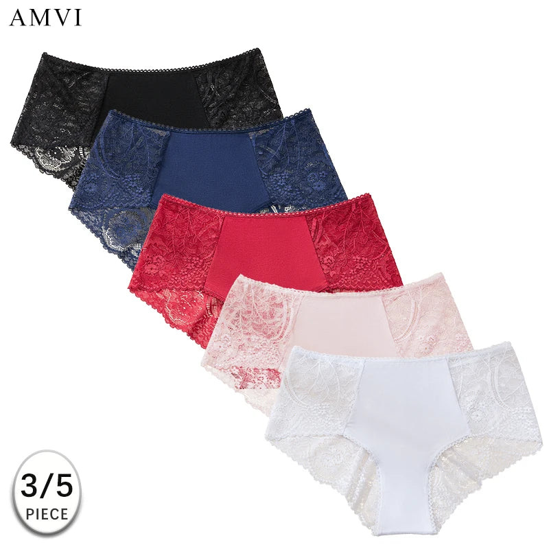 Plus Size Women's Sexy Panties S-4XL Wide Size Range Ultra-Thin Transparent Fabric Soft Comfortable Elegant Lady's Intimate Wear