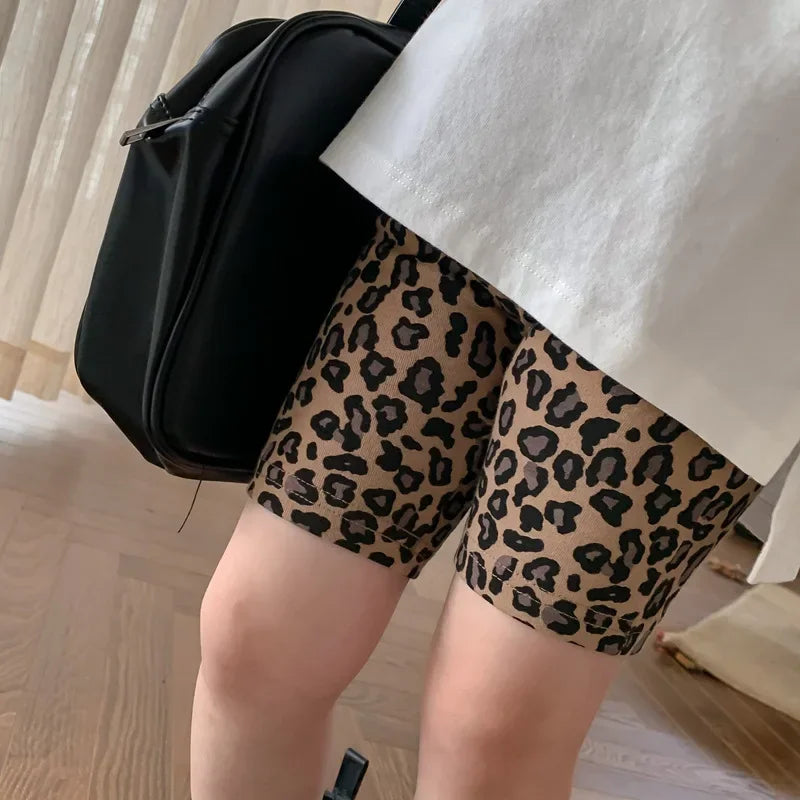 Kids Shorts Leopard Print Leggings Yoga Stretch Pants Kids Clothes for Girls Boys  Shorts for Girls