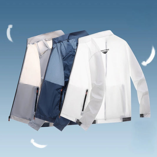 Hiking Skin Jacket Outerwear Coat Camping Rain Jackets Waterproof Sun Protection Fishing Hunting Clothes Quick Dry Sunscreen