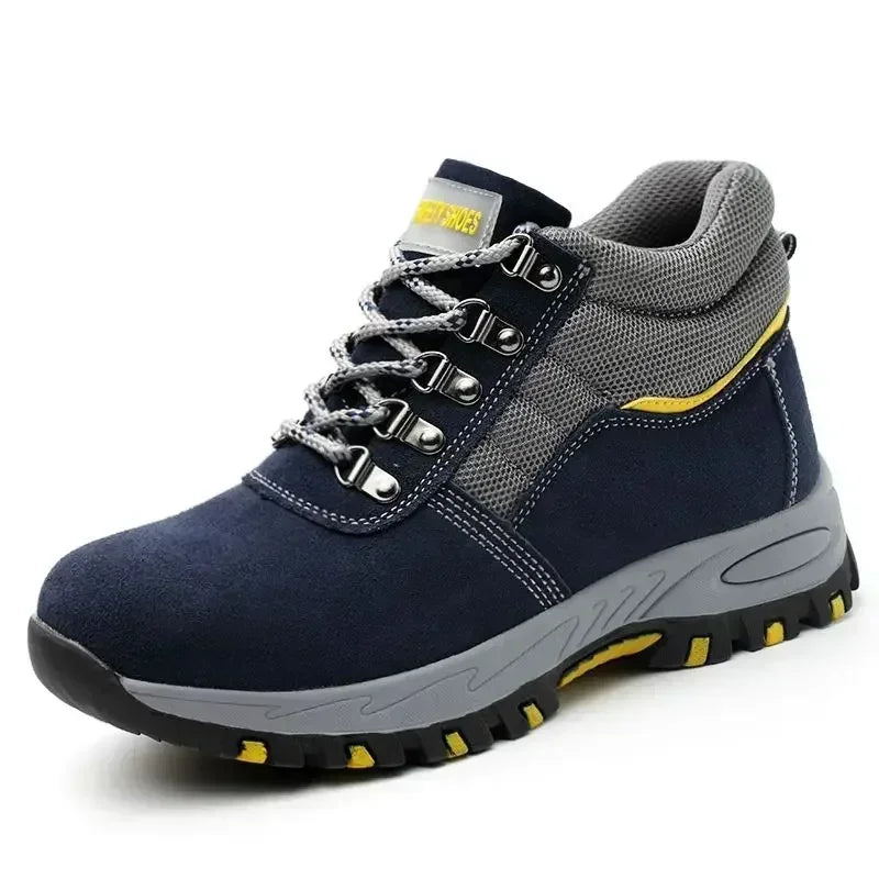 Man Shoes Leather Booties Waterproof Boots for Men Lace Up Ankle Short Barrel Retro Trendy 2025 Sale Offer New Fashion Low Price