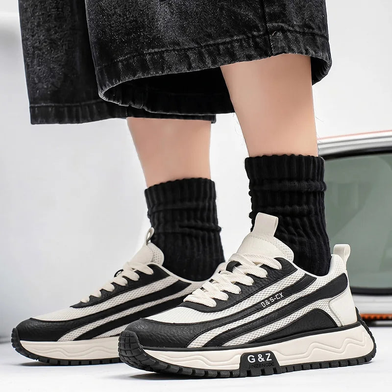 Brand Protection 2026 New Men's Lightweight Non-slip Breathable Wear-resistant Running Sports Fashion Versatile Casual Shoes