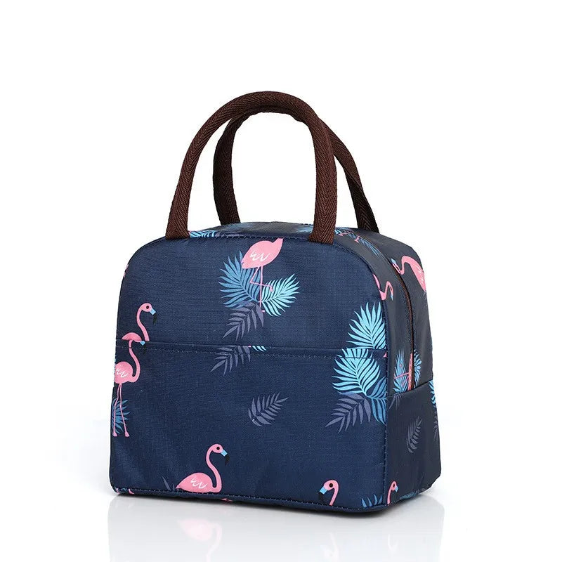 Portable Lunch Bags Thermal Insulation Lunch Box Storage Bag Children's School Lunch Box Bag Picnic Storage Large Capacity