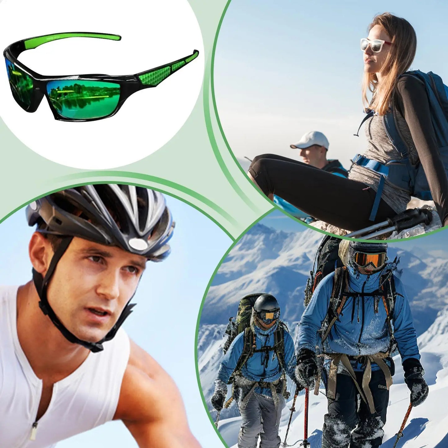 Fashion Sports Sunglasses Polarized UV Protection Personalizeds Glasses Frame Men's And Women's Eyewear Outdoor Cycling Sunglass