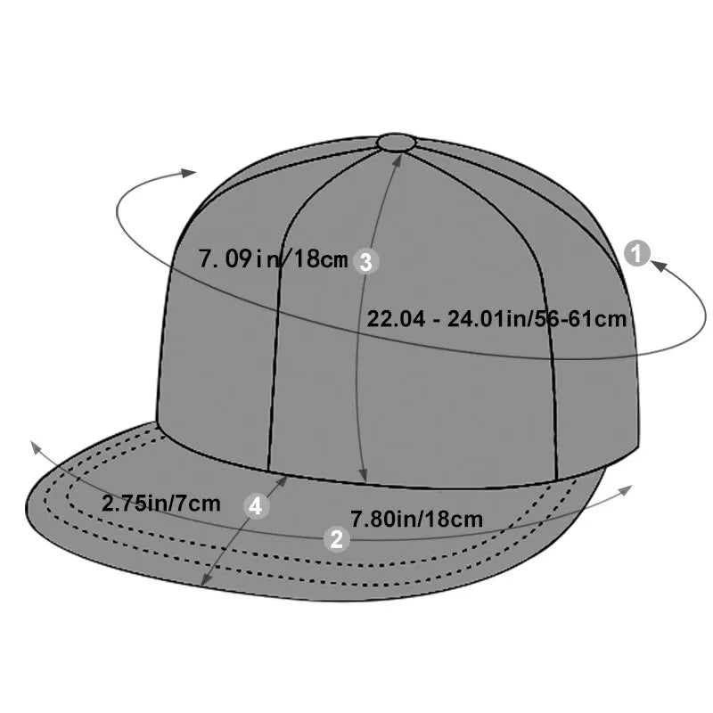 Unisex Letter Embroidery Geometric Printing Hip-hop Hats Outdoor Adjustable Casual Baseball Caps Sunscreen Hat BAZAARHUBO