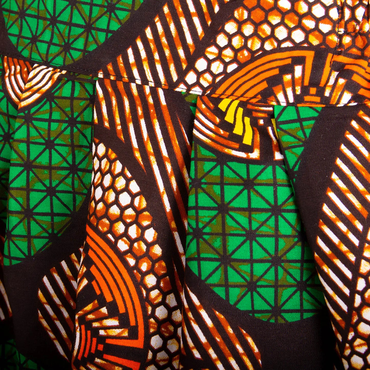 2026 Summer Original African Style Garment Midi Skirt for Women Private Custom High Quality Batik Cotton Femmal Clothing A722704