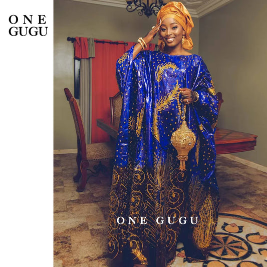 2025 First Quality Print Bazin Riche Boubou African Traditional Wedding Dress Origianl Perfumed Dashiki Basin Dresses