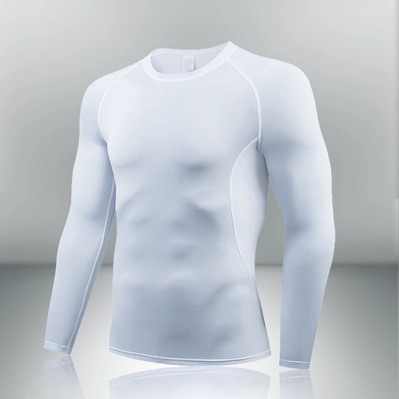 Underwear Tops Men Winter Clothes Thermal Shirt Autumn Men's Winter Tights High Neck Thin Slim Fit Long Sleeve T-shirt