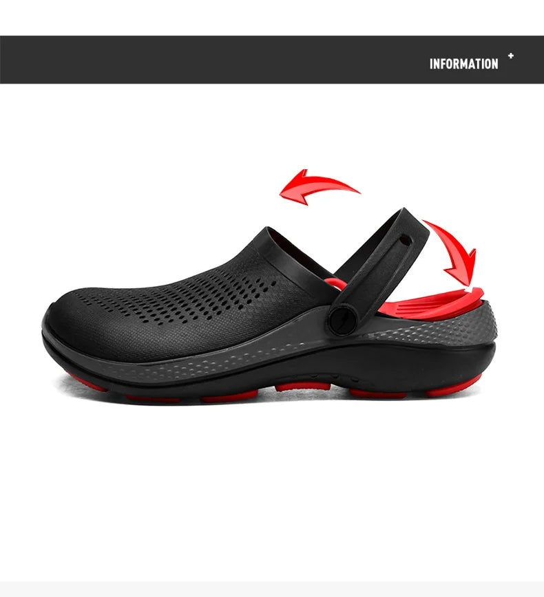 Men's Summer Outdoor Non-Slip Wear-Resistant Sandals for Outdoor Sports and Beach Large Size Sandals