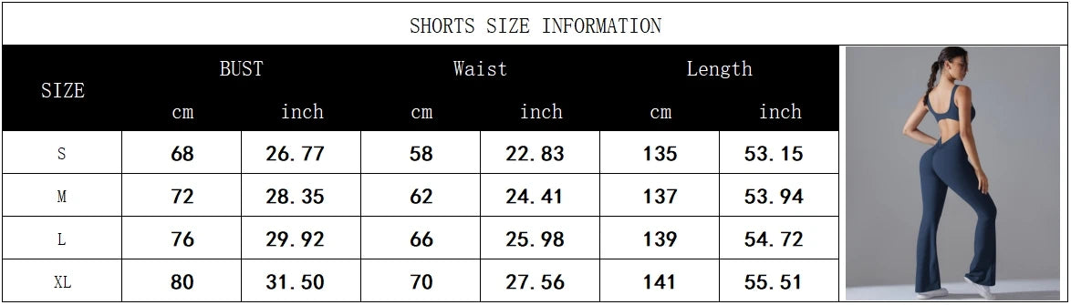 Sexy Back V Jumpsuit Gym Set Women Training Yoga Suit Sportswear Women Sports Jumpsuit Fitness Rompers Stretch Workout Bodysuits