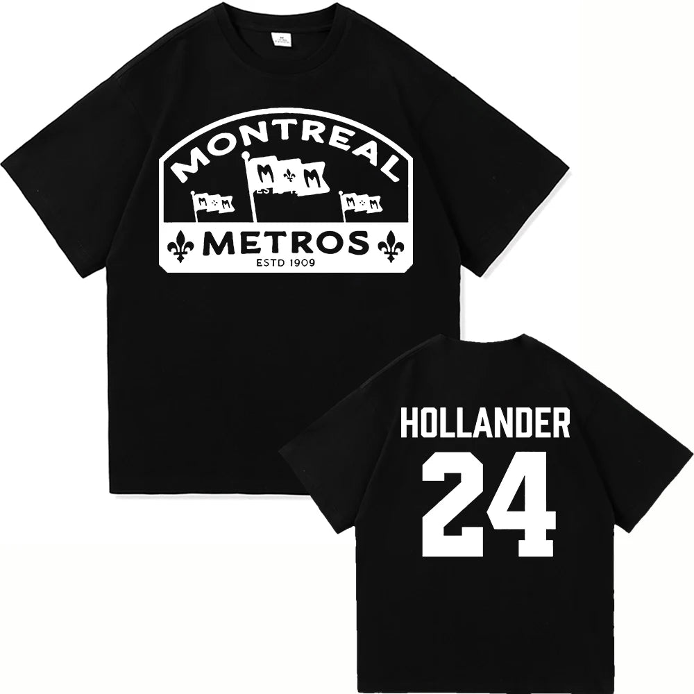 24 Hollander Montreal Voyageurs ClubT Shirt Fashion Men/Women TV Heated Rivalry Ilya Rozanov 81 T-Shirt High Quality Tees Shirts