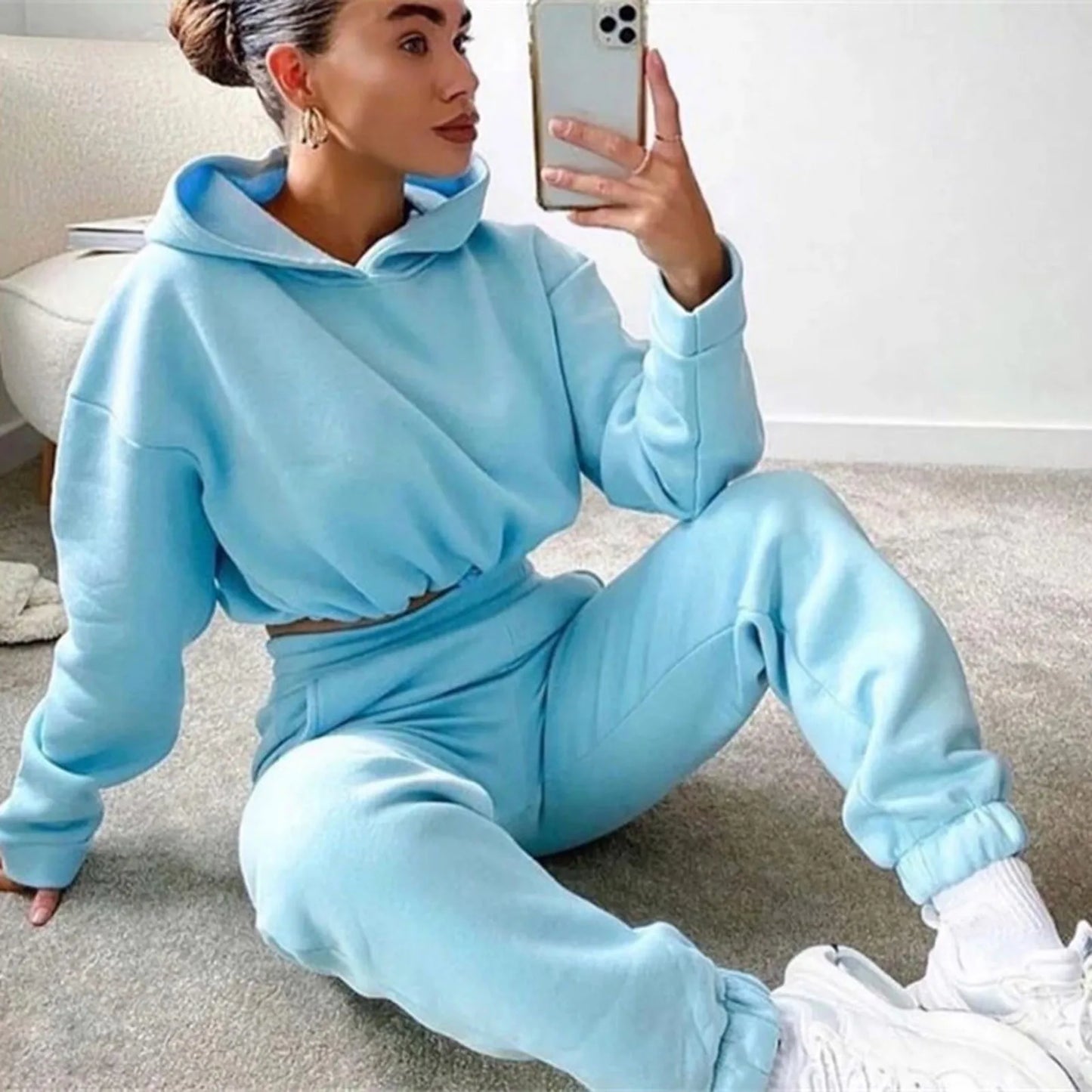 Oversized Hoodie & Sweatpants Set