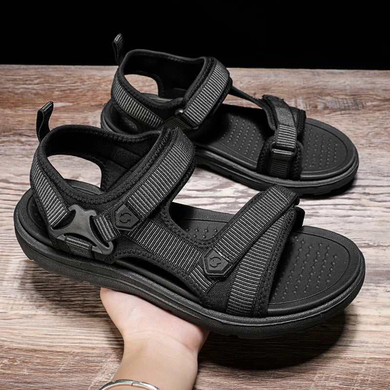 Men Summer Sandals for Men Leisure Beach Sandals Male Summer Shoes Lightweight Outdoor Casual Shoes