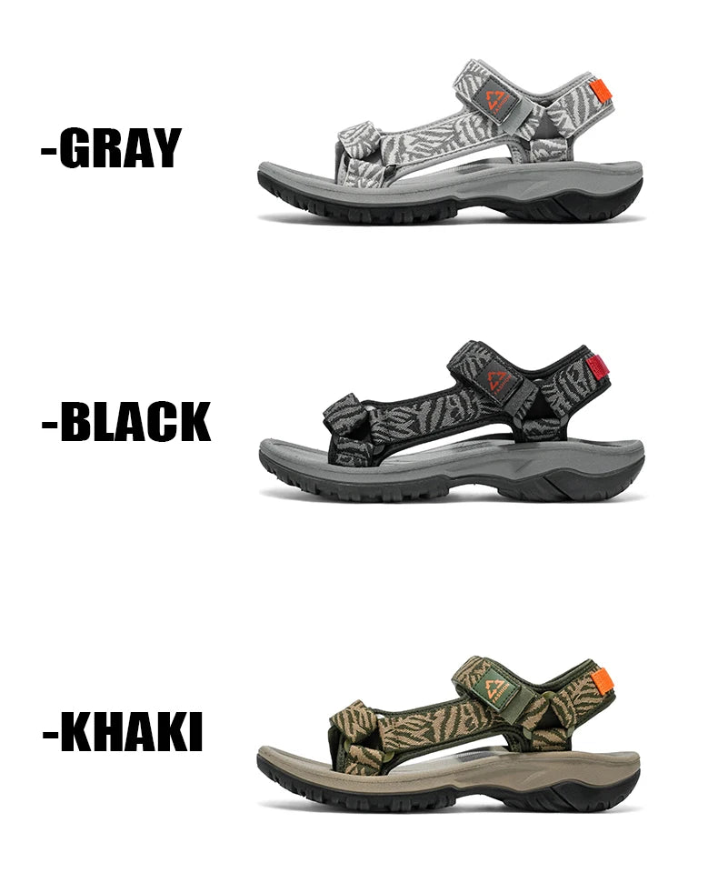 Men's Sport Sandals, Open Toe Water Sandals Waterproof Lightweight Casual Athletic Sandals for Outdoor Beach Travel Summer 40-45