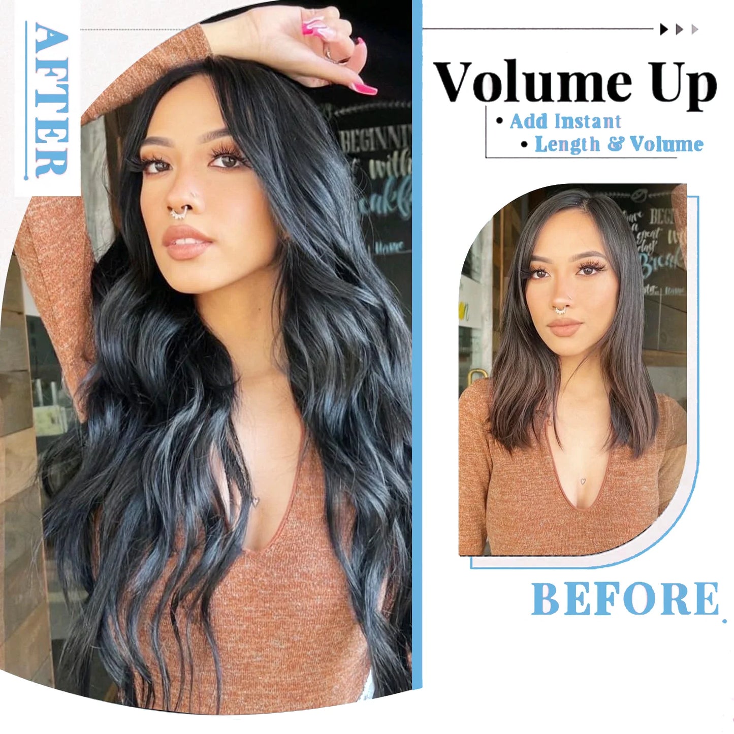 Tape In Hair Extensions Remy 100 Human Hair Straight Seamless Skin Weft Tape Hair Extensions Natural Black Hair For Women