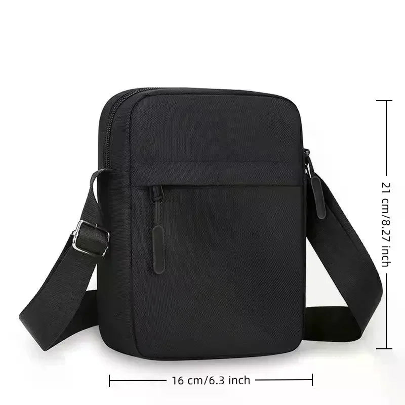 Men's And Women's Single-Shoulder Bags Crossbody Bags Solid-Colored Single-Shoulder Small Bags Lightweight Mobile Phone Bags