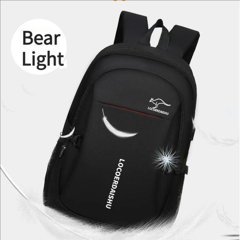 Men's and women's large-capacity trendy outdoor travel casual backpacks and schoolbags, airplane cabin backpacks