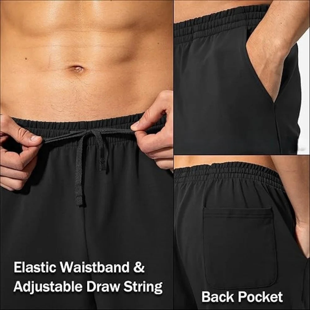 Jogging Sport Pants Sportswear Training Tracksuit Elastic Joggers Workout Athletic Trousers Gym Fitness Running Sweatpants Men