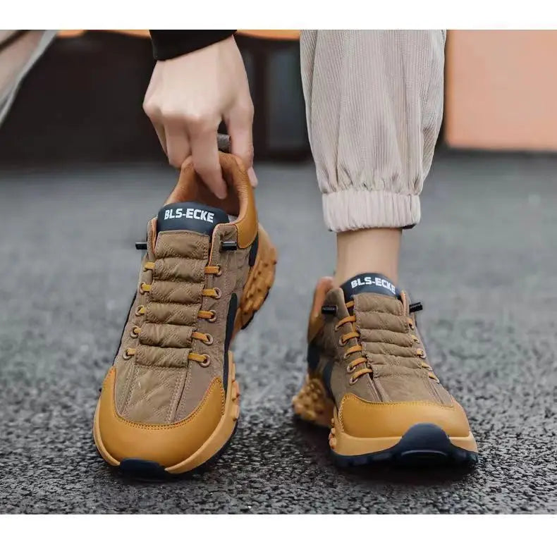 Men Sneakers Platform Men Shoes 2025 New Running Shoes for Men Luxury Brand Casual Vulcanized Shoes Comfortable Tenis Masculino