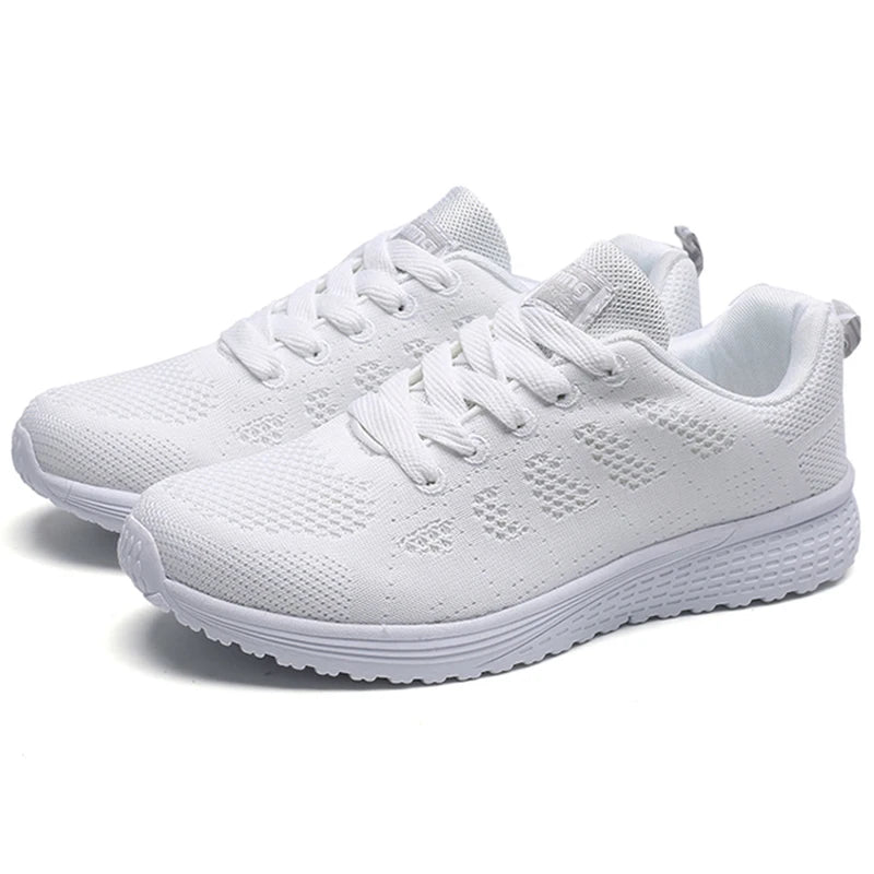 Women Sneakers Lightweight Women Sport Sneaker Breathe Casual White Shoes For Women Athletic Shoe Tennis Female Sports Shoes