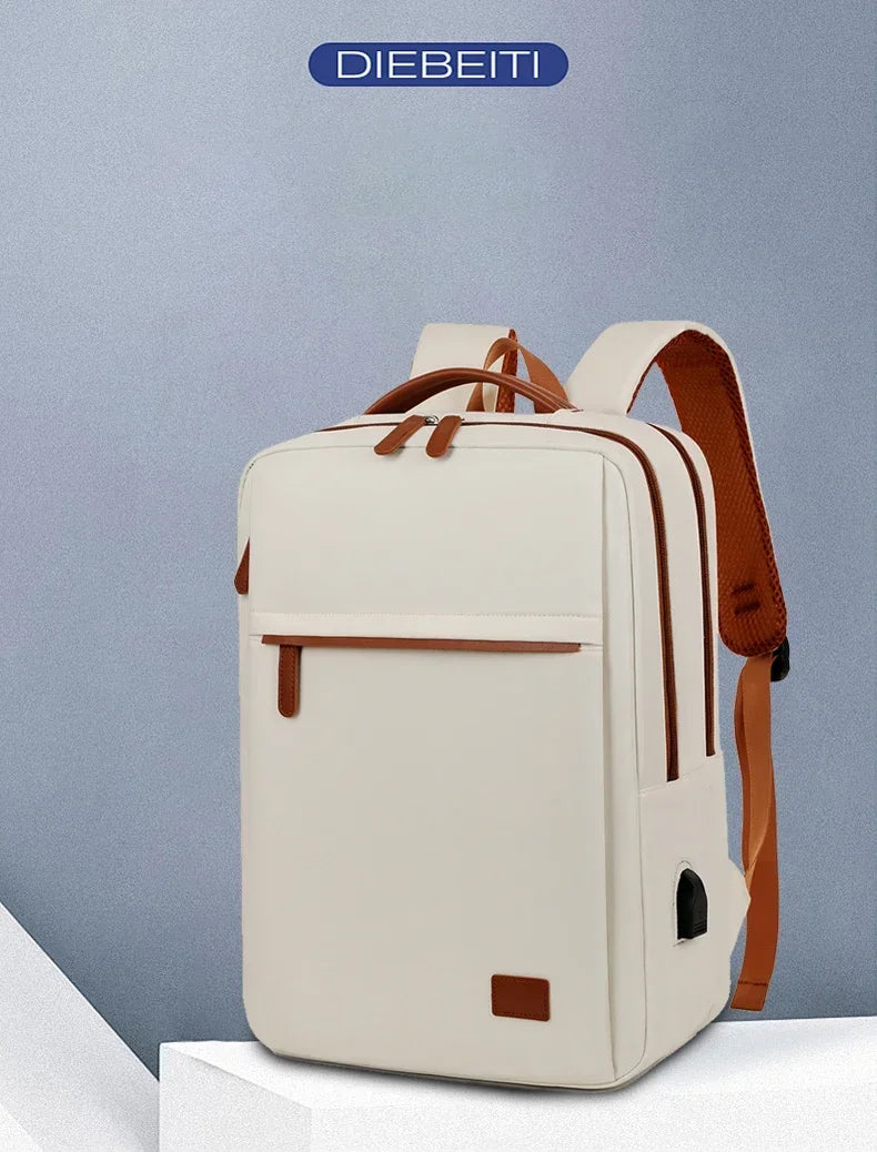 New Computer Bag, Backpack, Men's and Women's Large Capacity Travel, Commuting, Business, College Student Backpack
