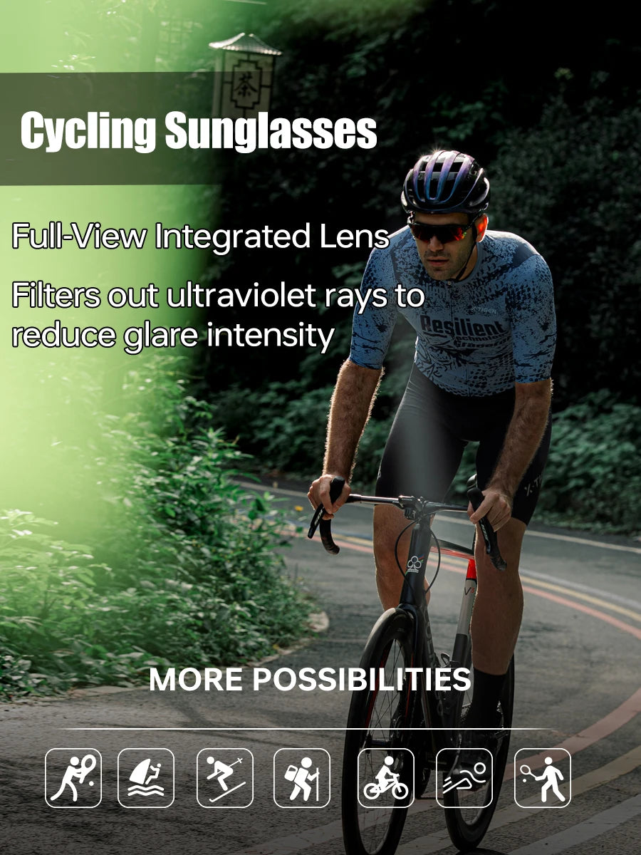 PHMAX Polarized Cycling Glasses Men's Woman Bike Bicycle Polarized Sunglasses 2026 MTB Road Racing Lightweight Flexible Goggle
