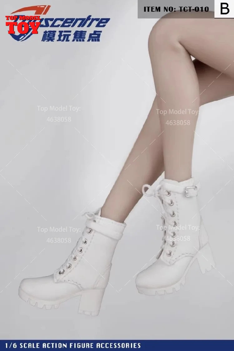 Toyscentre TCT-029 TCT-020 1/6 Female High Heels Boots Hollow Shoes Model TCT-003 4 5 6 7 8 9Fit 12'' Soldier Action Figure Body
