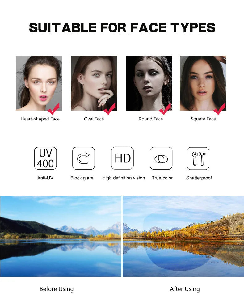 Plain Glasses Anti-Blue Light No Makeup Glasses Frame Fashionable Stylish Glasses Frame
