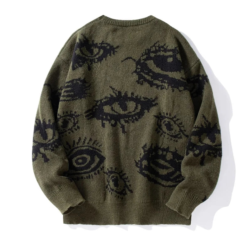 Autumn Winter Men's O-Neck Sweater Casual Men Warm Cashmere Knitted Pullover Men Classic Loose Knitwear Sweaters Clothing