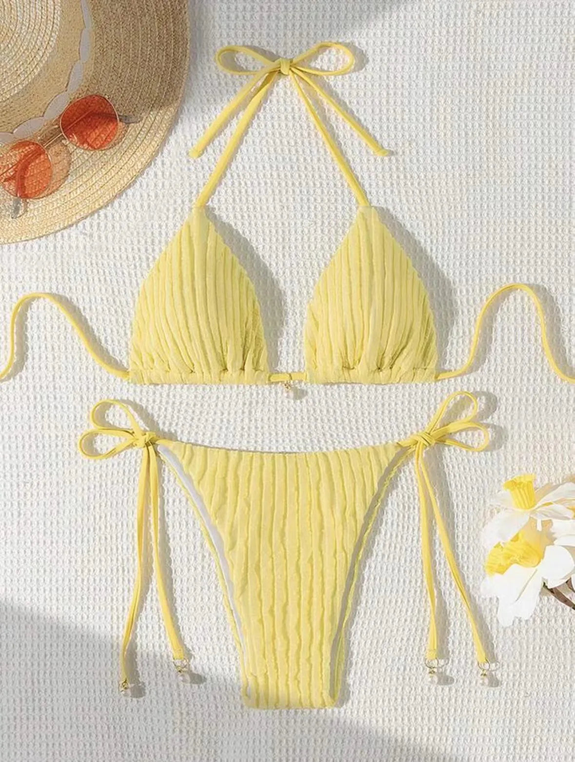 Sexy Bikini Two-Piece Swimsuit Split Swimwear Female Swimming Bathing Suit Women Bikini Set Beachwear Biquine Brasileiro