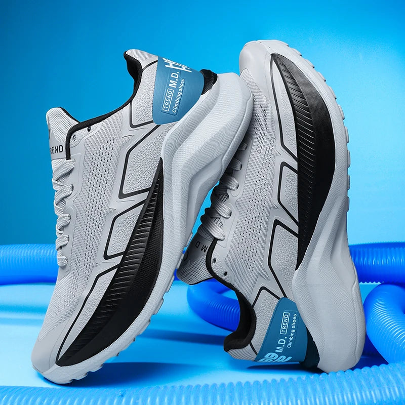 New Running Shoes Men Lace-up Walking Fashion Casual Leisure Loafers Brand Outdoor Jogging Breathable Sneakers Blade Comfortable