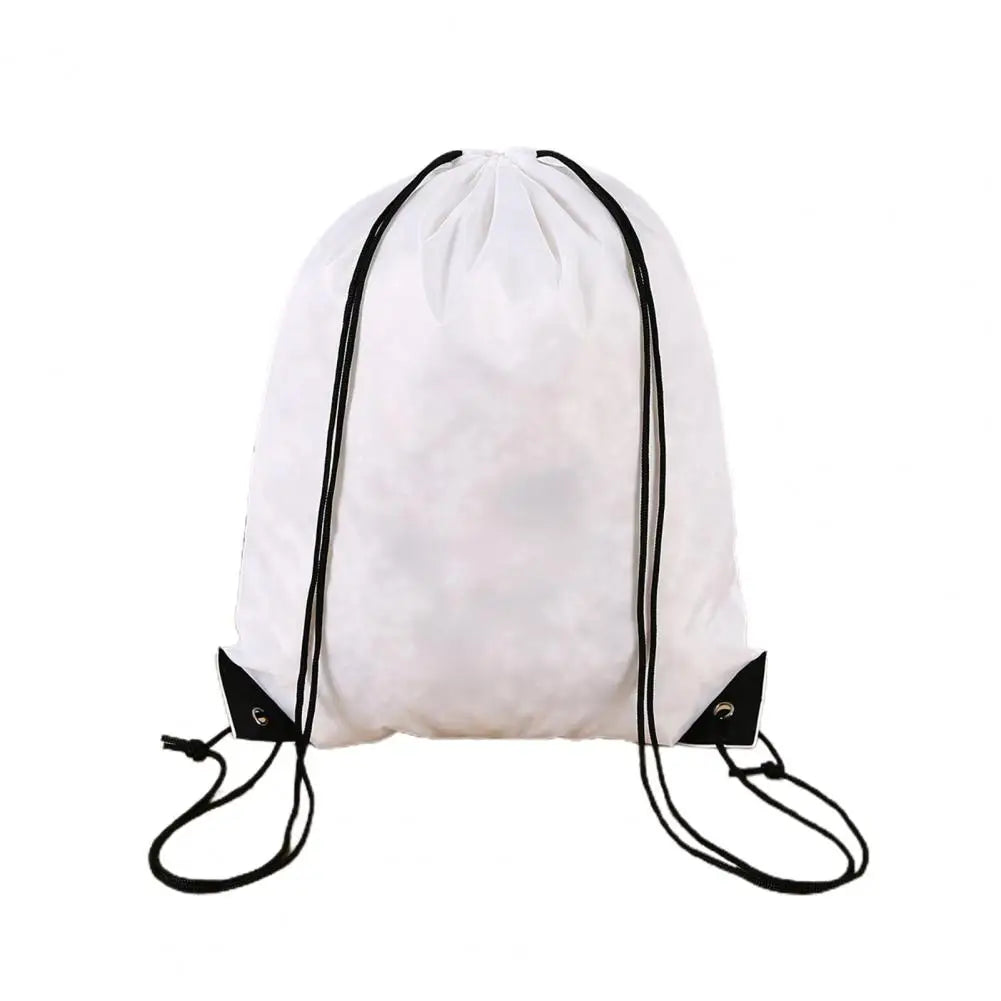 Sports Bag Folding Multifunctional Double-shoulder Braided Drawstring Backpack Bag