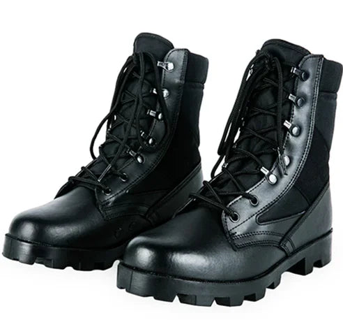 2024 Winter Tactical Boots Men Breathable Camouflage Desert Safety Shoes Combat Boots Outdoor Climbing Hiking Shoes