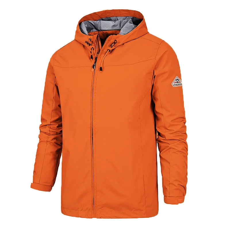 Spring Autumn Softshell Windbreaker Embroidery Pattern Men/Women Zipper Jacket Windproof Outdoor Mountaineering Sports For Coat