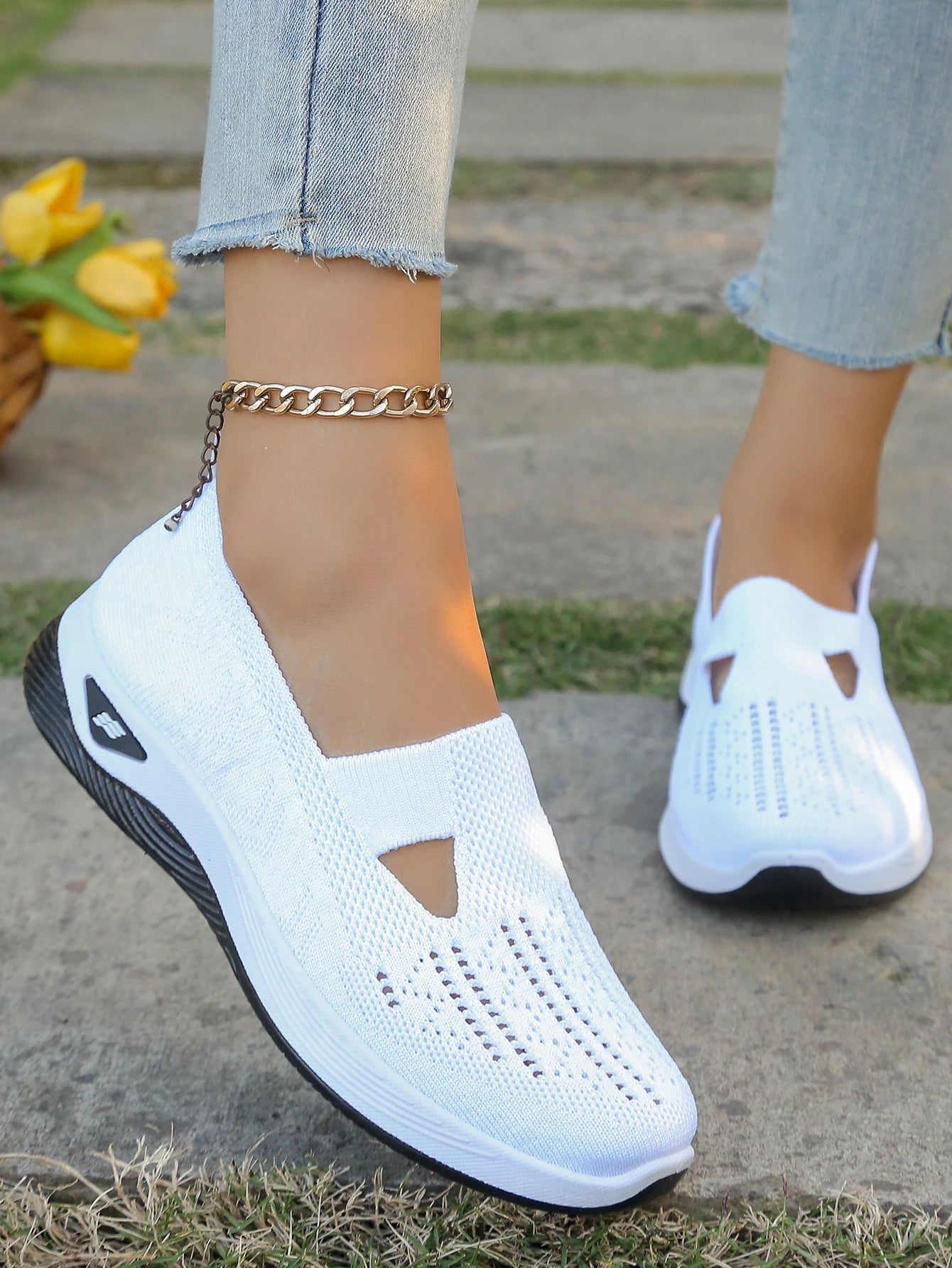 Women's Shoes, Women's Sports Shoes 2025, Breathable and Perforated Shoes, Breathable and Comfortable Shoes