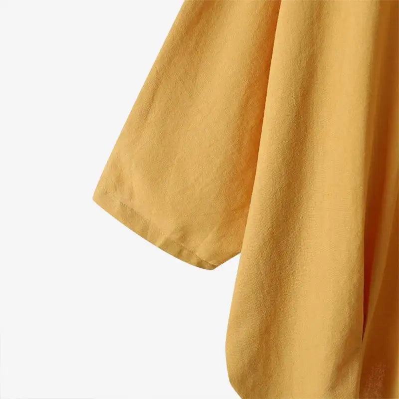 ZANZEA Summer Fashion Lapel Neck Shirt Women Elegant 3/4 Sleeve Blouse Work Buttons Down Tops Tunic Female Casual Loose Blusas