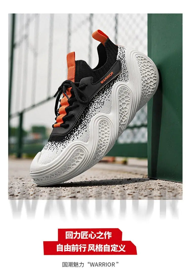Warrior Original Brand Sports Shoes Summer Breathable Mesh Lightweight Running Shoes Wear-resistant Non-slip Casual Sneakers