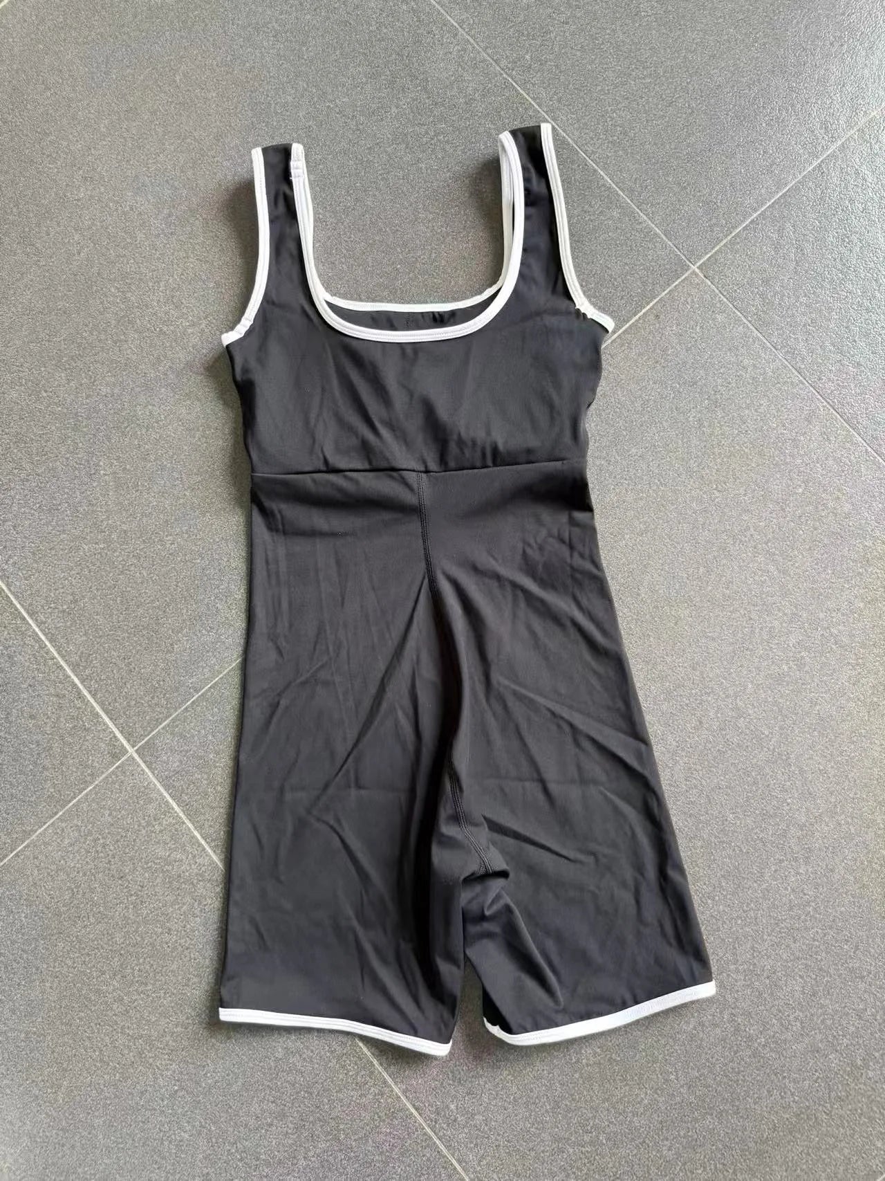 Jumpsuits Women Tracksuit One-Piece Suit Color Blocked Rompers Yoga Set Gym Push Up Workout Clothes Fitness Bodysuit Sportswear
